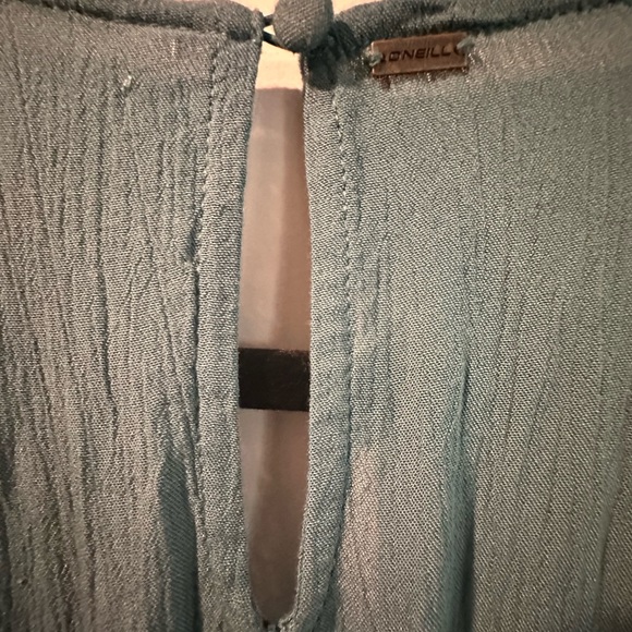 O’Neill Blue Bryan Ruffle Hem Jumpsuit - Picture 6 of 8